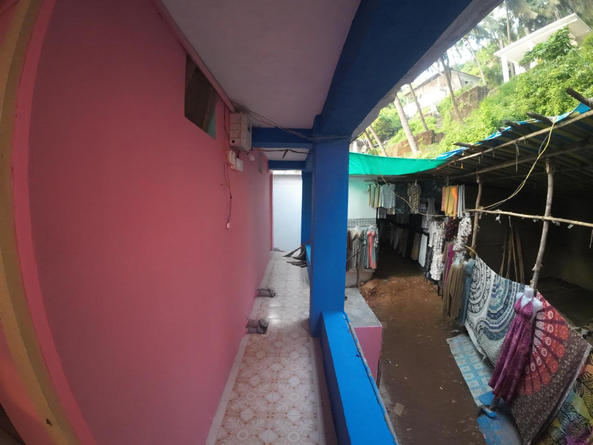 Om Ganesh Guest House Cliffside Arambol Dış mekan fotoğraf