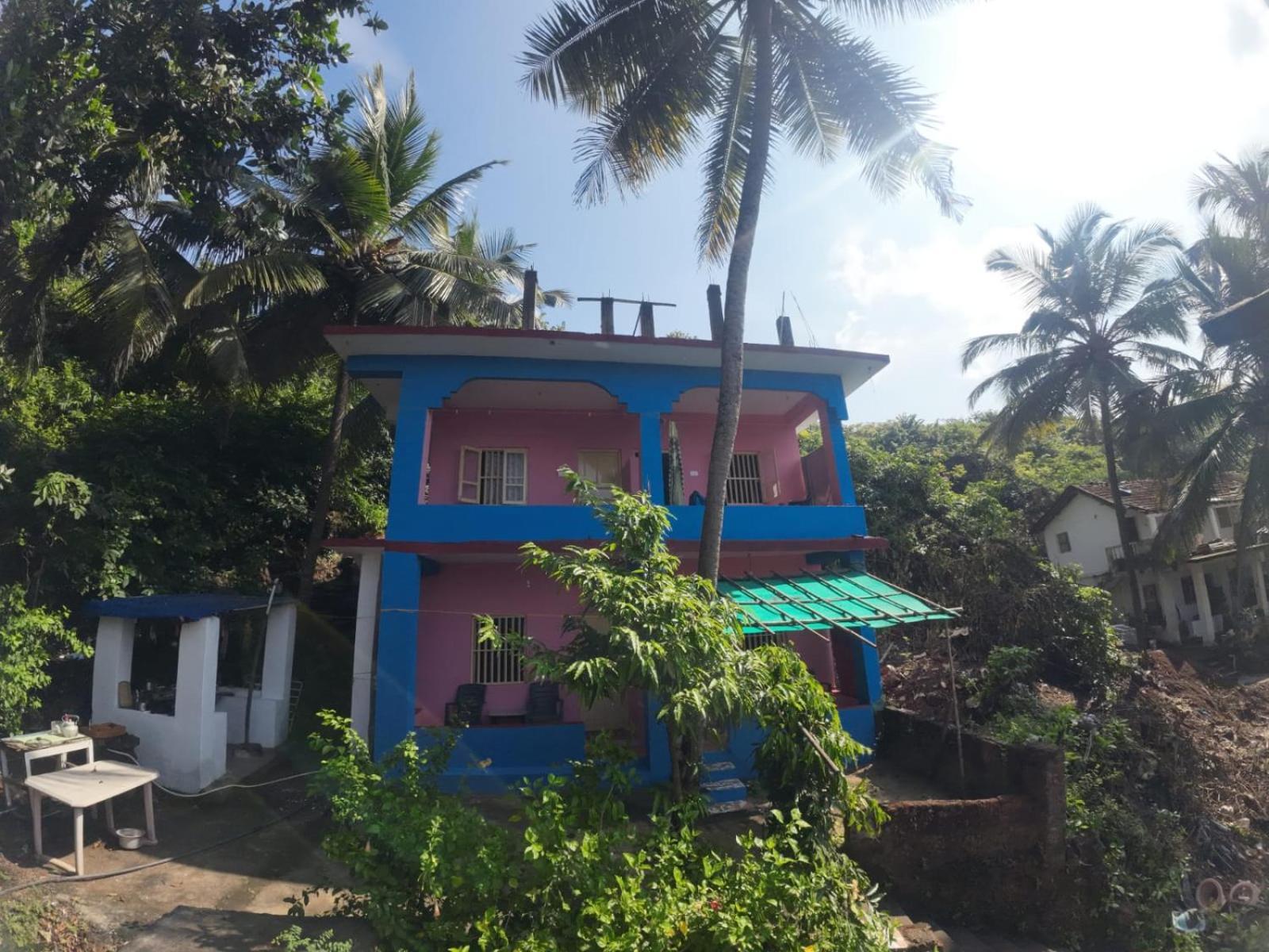 Om Ganesh Guest House Cliffside Arambol Dış mekan fotoğraf